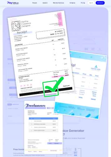 Choose a Freelance Receipt Template