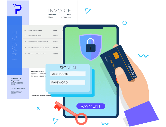 Secure Digital  Invoice Platform for Billing